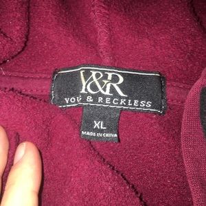 young and reckless hoodie